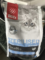 БЛИТЦ корм д/кошек стерилизованных STERILISED CATS 2 кг, шт #2, Лилия С.