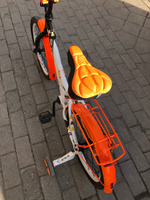Чехол на седло велосипеда / Чехол на велосипедное седло, оранжевый #4, Елена П.