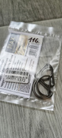 Полукольцо металлическое разъемное для сумок, одежды, рукоделия, 25 мм, черный, 4шт #36, Юлия К.
