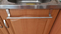 ErickHauser Кухонный держатель для полотенец на дверцу / металлический держатель для полотенец для кухни и ванной - 36 см #14, Виталий В.