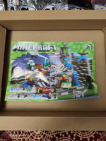 Конструктор LX Майнкрафт Горная пещера, 760 деталей подарок для мальчика, для девочки, большой набор, лего совместим, совместим с Lego Minecraft #44, Анастасия З.