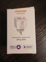 Умная розетка Digma DiPlug 200S EU Wi-Fi Белый (DPL200S) #3, Евгений К.