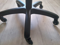 Колеса / колесики (ролики) мебельные для компьютерного офисного кресла Brabix мягкие, резиновые, Комплект 5 штук, шток d11мм #72, Андрей С.