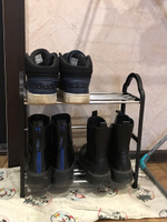 Этажерка для обуви, полка для обуви 3 яруса SR3 Рыжий кот, ABS пластик, 42х19х41 см #27, Анастасия Ч.