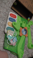 Развивающий коврик для новорожденного малыша Развитика зеленый, дуга с игрушками #53, Ольга Б.