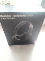 Наушники беспроводные с микрофоном Lenovo thinkplus Headphones TH10, черный #2, Максим П.