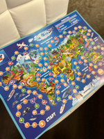 Настольная игра для детей ходилка "Вокруг Земли". Игровое поле - карта мира #18, Анастасия Ф.