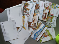Как жили на Руси (комплект из 13 почтовых открыток) #6, Надежда Л.