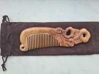 Сандаловая расческа для волос из натурального сандала #6, Болычева Анастасия