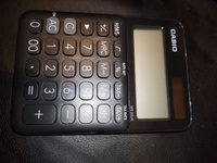Калькулятор Casio MS-20UC-BK-W-EC/Компактный настольный калькулятор с большим 12-разрядным ЖК-дисплеем #3, Ольга
