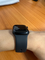 Защитная гидрогелевая пленка для смарт часов Apple Watch Series 7, 8, 9 41mm (3 штуки) / Противоударная глянцевая гидропленка для Эпл Вотч 7, 8, 9 41мм / Самовосстанавливающаяся гелевая бронепленка #109, Анастасия Е.