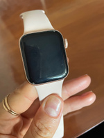 Гидрогелевая пленка для часов Apple Watch Series 4, 5, 6, SE (40mm) / Глянцевая защитная пленка с эффектом самовосстановления на смарт-часы Эпл Вотч 4, 5, 6, СЕ (40мм) / Комплект 2 шт. #75, Анна Ж.