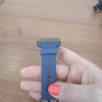 Силиконовый ремешок для Xiaomi Redmi Watch 2 Lite, POCO Watch / Ремешок для смарт-часов Сяоми Редми Вотч 2 Лайт и Поко Вотч, Темно-синий #77, Анастасия С.