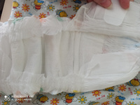 Подгузники на липучках 3 размер M от 6 до 11 кг для новорожденных детей 46 шт / Детские ультратонкие японские премиум памперсы для мальчиков и девочек / NAO #114, Екатерина П.