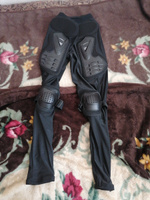 Мотобрюки ASPOLIFE Мотокросс  Защитные мотоштаны - мотозащитные брюки для мужчин и женщин, мотоэкипировка XL, черные #44, Алексей Т.