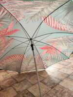 Зонт пляжный с наклоном, с чехлом, 200 см Флора #11, Виталий Р.