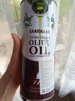 Натуральное оливковое масло ELAIOLADO Extra Virgin Olive Oil (Греция), 1л #68, Наталья К.