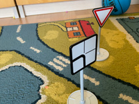 Игровой набор Форма Светофор с дорожными знаками (14 знаков) / для детей / подарок для ребенка #41, Гао Пэй
