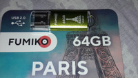 Флешка FUMIKO PARIS 64гб зеленая (USB 2.0, в металлическом корпусе, с индикатором) #155, Антон.