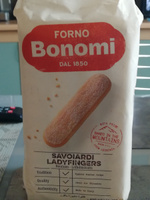 Печенье сахарное для тирамису "Савоярди" Forno Bonomi (Форно Бономи), 400 г, Италия #2, Елена Г.