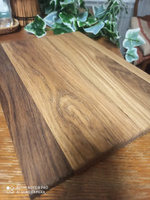 Доска разделочная для кухни деревянная из дуба, двухсторонняя, 40х30 см #2, Инна В.