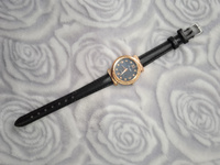 Ремешок для часов NAGATA кожаный 12 мм, черный #8, Анатолий З.