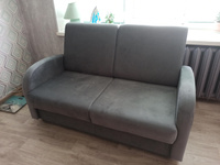 Диван-кровать Стандарт ФОКУС- мебельная фабрика 140х80х87 см серый #1, DMITRIY S.