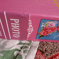 Фотоальбом Miland "Красивые пионы на розовом" на 500 фото 10х15 в защитном футляре #40, Яна Д.