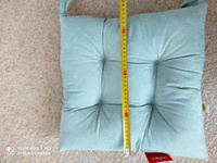 Подушка для сиденья МАТЕХ VELOURS LINE 42х42 см. Цвет мятный, арт. 37-590 #53, Аксана М.