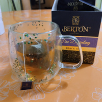 Чай в пакетиках черный листовой Berton Превосходный Дарджилинг, 20 пирамидок #3, Лидия Х.