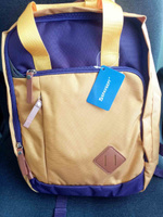 Рюкзак школьный для подростков вместительный Brauberg Friendly молодежный, горчично-фиолетовый, 37х26х13 см #6, Анна Ш.
