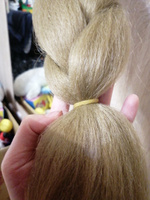 Канекалон для волос, пряди для плетения косичек, цвет блонд с розовым отливом, длина 130 см #36, Марина А.