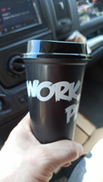 Кружка для чая, кофе WOWBOTTLES 400 мл многоразовая с собой в машину #25, Сергей П.