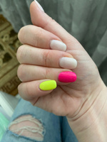 LUNALINE Неоновый гель лак для ногтей, цветной гель-лак для маникюра и педикюра, UV Neon цвет 04, 8 мл #208, Елена М.
