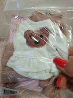 Костюм Пудровый Мишка + сумочка (без обуви), одежда для куклы Paola Reina 32 см (Паола Рейна) #76, Татьяна Л.