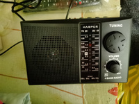 Радиоприемник с поддержкой FM, AM, SW с пультом в комплекте Harper HDRS-288, черный #2, Максим К.