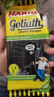 Мармелад жевательный Haribo Goliath Lakritz-Stangen 125гр Германия / Харибо лакрица жевательный мармелад с лакрицей #93, Анастасия В.