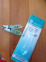Zinger/ Книпсер (SLN-603-C10 green) средний, щипцы для маникюра и педикюра, маникюрно-педикюрный инструмент #2, Елена Юрьевна 