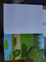 Многоразовые наклейки для малышей, Буква Ленд Синий трактор, "Животные леса", книжка с наклейками #38, Ирина А.
