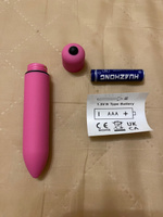 Вибропуля Вибратор, 18+, секс игрушка, товары для взрослых, розовый, 10 см, 10 режимов #36, Кристина С.