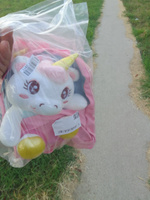 Рюкзак детский TREND IDEA для девочки дошкольный со съемной мягкой игрушкой Единорог #7, Zafarbek S.