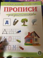 Прописи для дошкольников. Печатаем буквы, слоги, слова #6, Евгения Карпенко