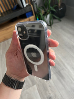 Прозрачный чехол для iPhone 11 с поддержкой MagSafe/ магсейф на Айфон 11 для использования магнитных аксессуаров, противоударный #53, Роман М.