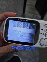 Беспроводная видеоняня Baby Monitor VB603 с радиусом действия до 300 м. / голосовая активация, термометр #41, Победа В.