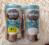 Кофейный напиток Nescafe Gold Latte, (2x225 г) Финляндия, полезный подарок на 23 февраля, ароматизированый кофе, на 8 марта коллеге #1, Алсу Г.