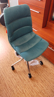 Компьютерное кресло для дома и офиса CHAIRMAN HOME 115, офисное кресло, ткань велюр, бирюзовый #32, Павел П.