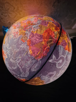 Интерактивный глобус "ДЕНЬ И НОЧЬ" с двойной картой - политической Земли и звездного неба 25 см., с LED-подсветкой + VR очки #3, Natalia L.