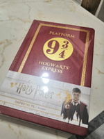 Блокнот. Гарри Поттер. Платформа 9 и 3/4 (А5, 192 стр, цветной блок, обложка из красной кожи с золотым тиснением) #5, Даяна П.