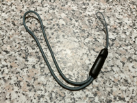 Универсальный нейлоновый шнурок / шнурок-петля на руку для телефона и наушников, Черный карабин #7, Егор П.