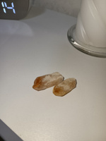 Камень натуральный необработанный Цитрин кристалл оберег амулет 1-3 шт. #3, Гульнара Т.